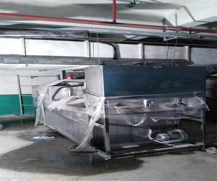 考特貝爾隔油除渣一體化設備在風景城邦大酒店已運行